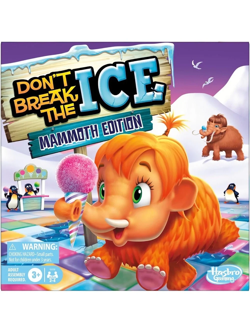 EUC Don’t Break the Ice Board Game - Mammoth Edition